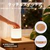 BOLITE Nursing Light Bedside Lamp Type-C Rechargeable High Capacity 1500mAh (Wood Grain Finish)