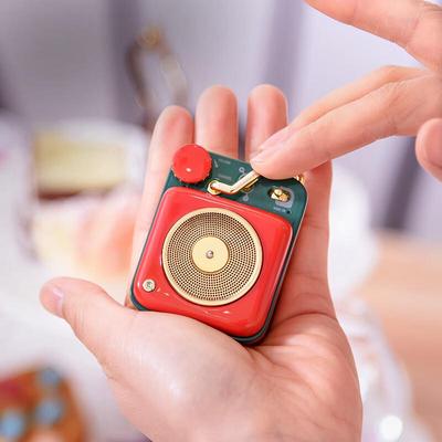 Elvis Radio Atomic Player B612 Portable Bluetooth Speaker CN Plug (adapter Included)