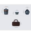 Travel Tea Set Portable Outdoor Camping Travel Tea Drinking Equipment Accompanying Tea Cup a Pot Of Three Cups
