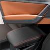 Armrest Leather Covers For VW Golf 7 2014 2015 2016 Interior Door / Center Armrest Panel Cover Protect Trim Only LHD 4Doors Car
