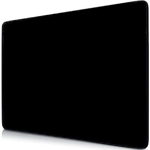 Sidorenko Tapis De Souris De Gaming Avec Surface Spéciale Améliore La Vitesse Et La Précision Des Bords Sans Franges Standard Noir