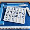 Tavola da Pratica Mahjong Solo Strumento di Allenamento Mahjong per Principianti Ausilio Strategico Mahjong Americano Leggero Portatile Tavola da Pratica per Giocatori