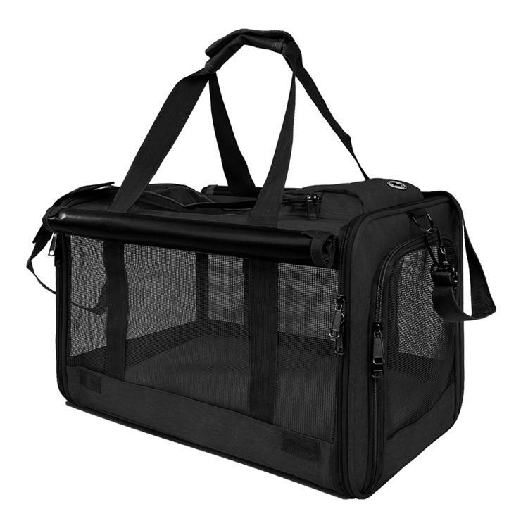Large-Capacity Breathable Cat & Small Dog Outing Bag, Foldable & Portable Handheld Pet Carrier