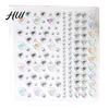Colorful Adhesive Stickers Rhinestone for DIY Crafts Star Moon Gem Shiny Scrapbooking & Journaling Self-Adhesive Sparkling Gems Card Making Exquisite