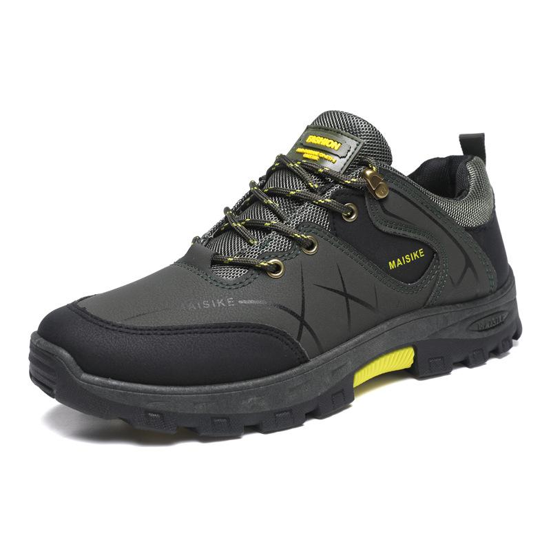Men's shoes 2025 new men's sports shoes fashion trend outdoor mountaineering shoes casual shoes wear-resistant labor insurance shoes