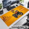 Custom Name Text Mouse Pad Harley-Davidson Personalized Desk Pad For Work And Gaming