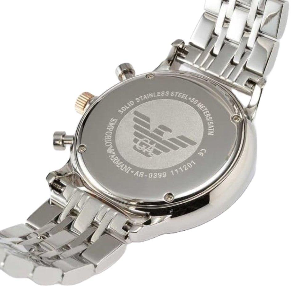 Emporio Armani AR0399 Chronograph Two-Tone Men's Watch