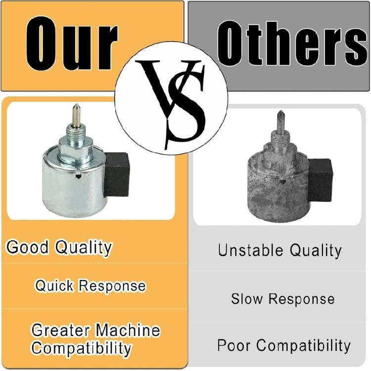 21188-7002 Carburetor Fuels Shut Off Solenoid Replacment Metal Solenoid Valves Lawn Mower Parts Easy To Installation