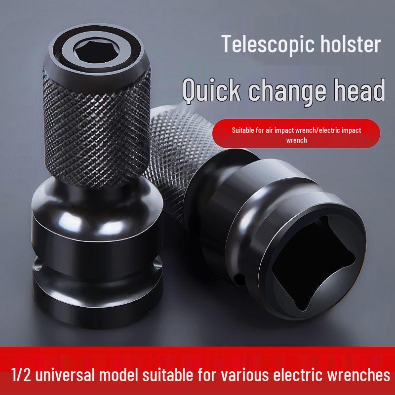 Multi-Functional Electric Drill Conversion Kit: Wrench, Socket, and Universal Connector