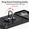 Armor Funda for Xiaomi Poco X8 Pro Max Case Slide Lens Protector Ring Stand Back Cover for Pocco Poko Little Poco X8 X7 Pro Capa