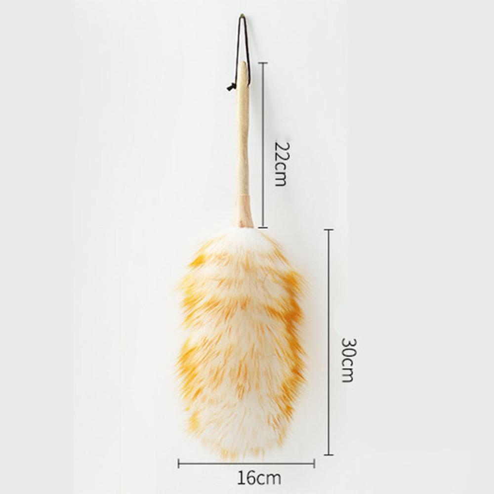 Wood, Wool, Plastic, Fiber Anti-shed Fluffy Feather Dust Cleaner