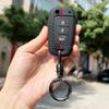 Keychain Protection For Hyundai Tucson Ioniq Creta Kona Solaris Elantra I10 I20 Santa Fe Silicone Car Remote Fold Key Cover Fob