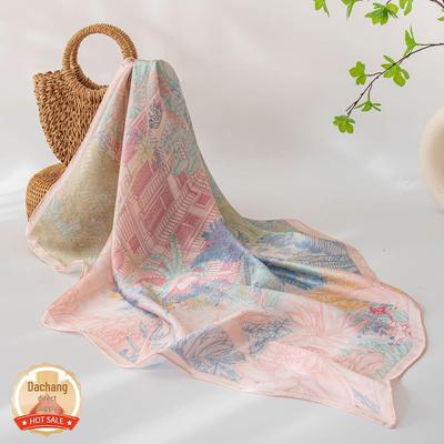 Luxury Mulberry Silk Scarf Gift Box for Women 2026 - Elegant Gauze Shawl for Elders, Mother, and Mother-in-law