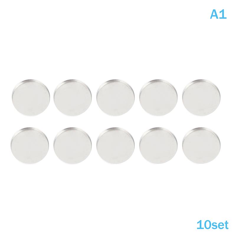 

10Pcs Empty Round Eyeshadow Replacement Box 1/2/3/4 Compartments Iron Empty Eyeshadow Palette Diy Cosmetics Container A1