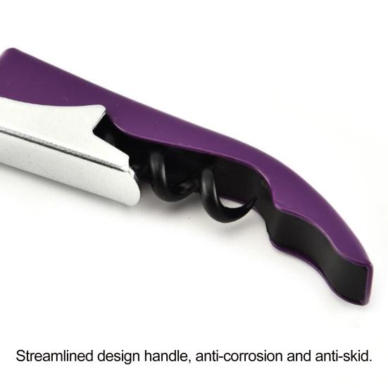 Otvírák na červené víno Ergonomická rukojeť s vysokou pevností odolná proti korozi Skládací nerezový ruční otvírák 3 v 1 vývrtka s řezačkou Domácí potřeby