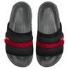 Jordan Super Hra Pohodlné Měkké Protiskluzové Sandály Pánská Obuv Černá Červená DM1683-060