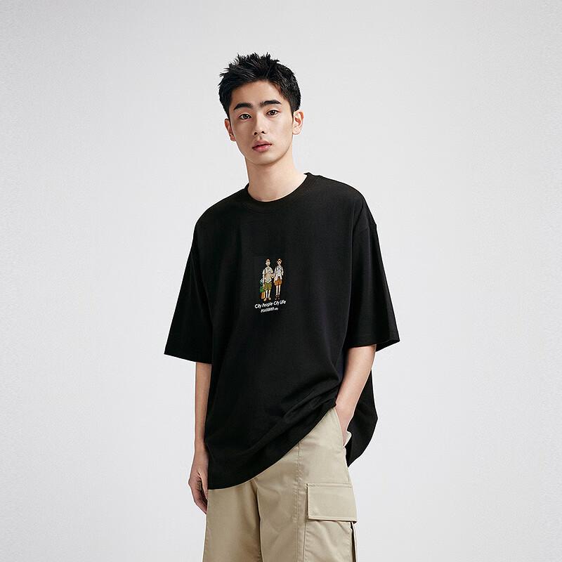 Peacebird ZOLA Collaboration Men's Printed Heavyweight T-Shirt