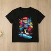 Roblox Blocky Gamer Print Kids TShirt Boys Girls Soft Cotton Summer Casual Short Sleeve Tops for Young Gamers