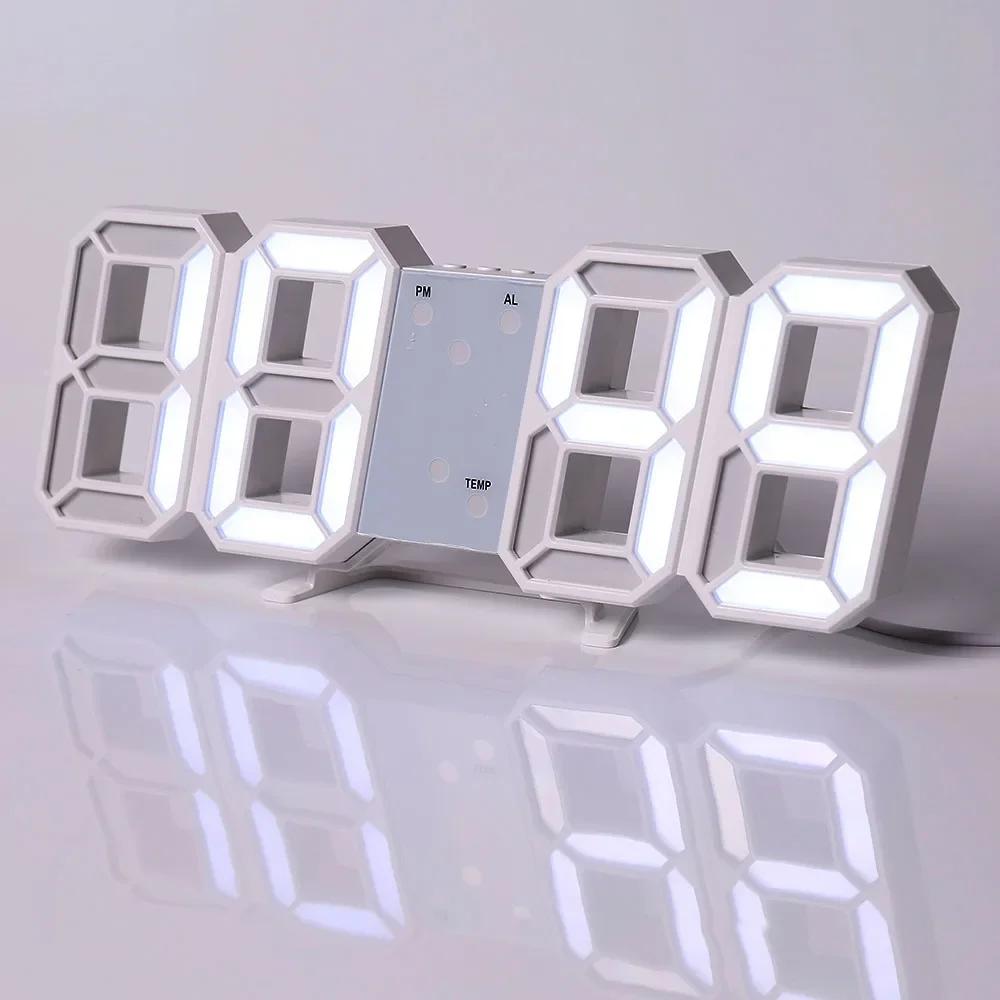 

Modern 3D LED Digital Wall Clock Stylish Multifunctional Home Decor Perfect for European Interiors for Home Decoration