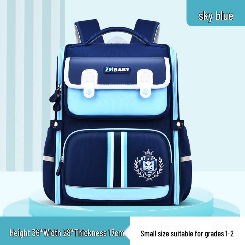 

Sesame Baby Boys Primary School Backpack for Grades 1-6 - One-piece Design