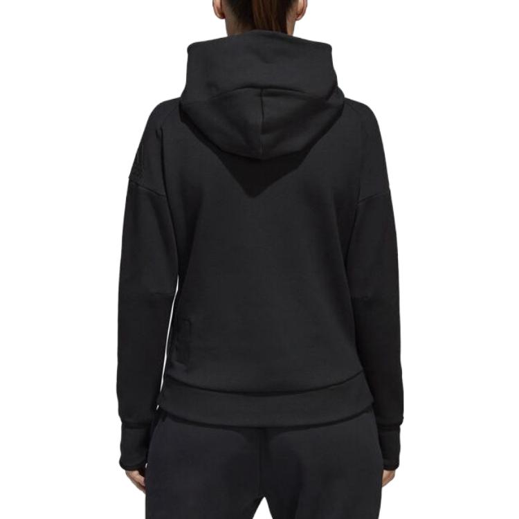 adidas Loose And Comfortable Sports Jacket Women Jackets Black BR1933