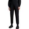 Moncler Embossed Logo Trackpants Solid Color Mid-Rise Fitted Elastic Harem Knit Joggers Women bottoms Black J10938H00005809KR999