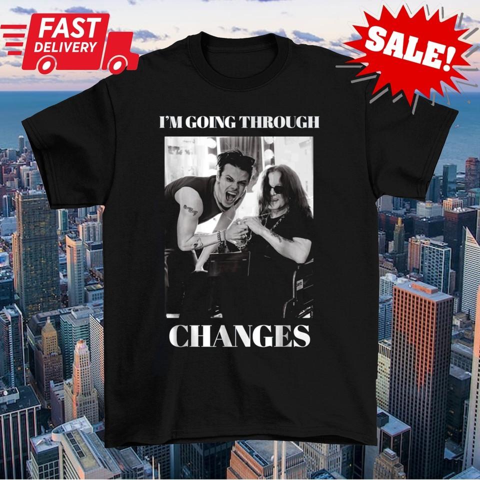 I m Going Through Ozzzy Yungblud Shirt Black Unisex S-2345XL E1897 XXL