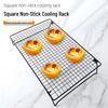 Foldable Black Multi-functional Cooling Rack & Computer Heat Dissipation Stand