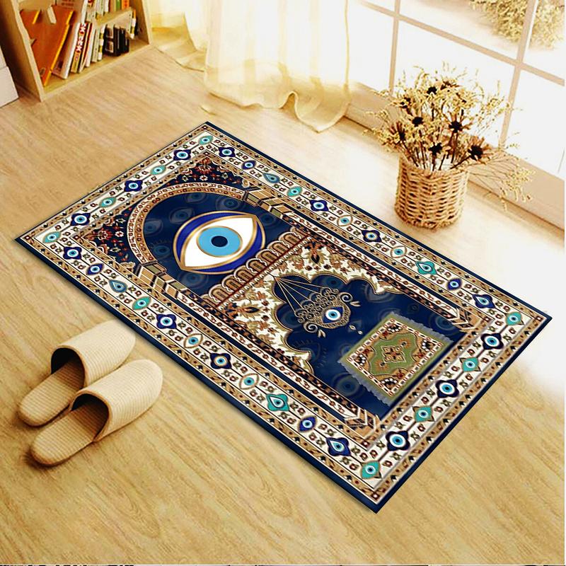 2025 New Evil Eye Carpet Rug for Living Room Bedroom Home Sofa Decoration,Kids play Non-slip Floor Mat166