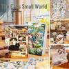 Creative Mini Diorama Collection: Fun DIY Stackable Sticker Book