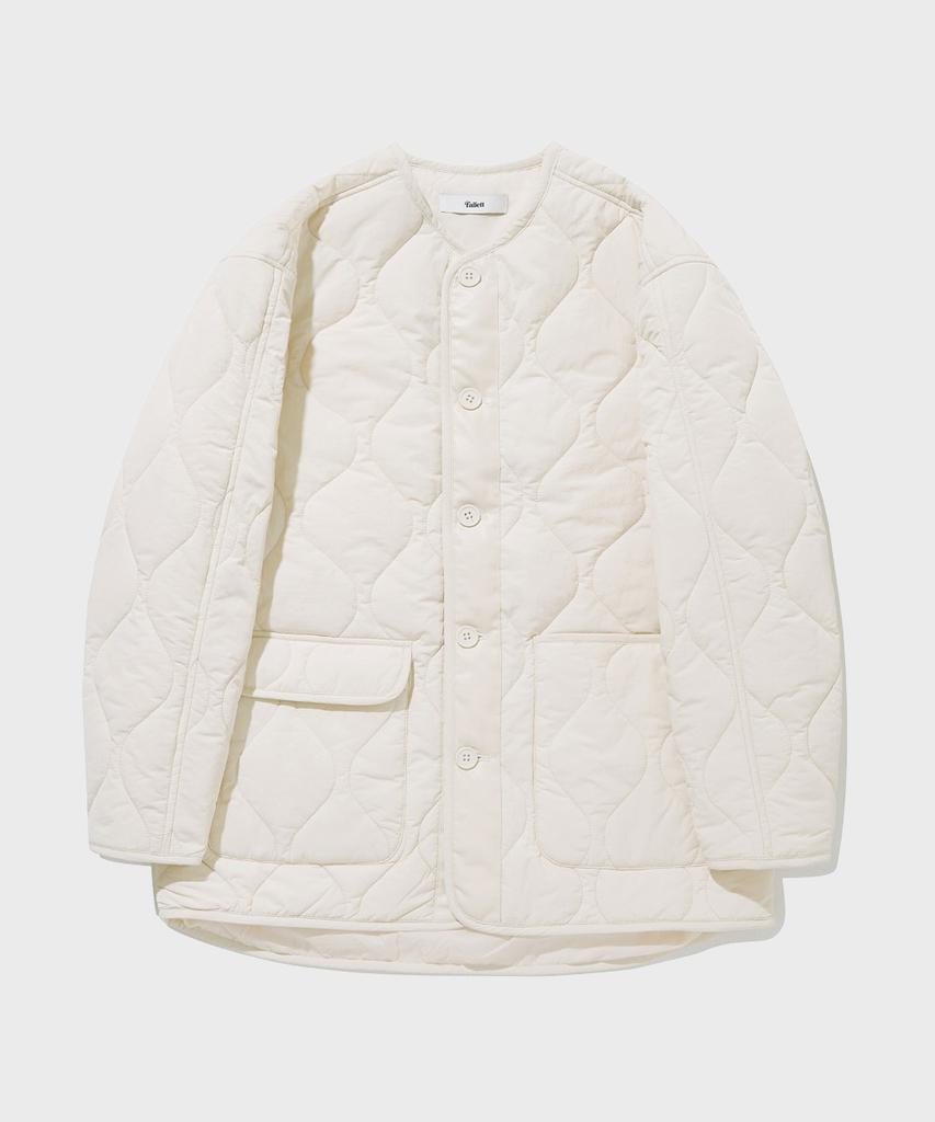 Fallett Women'S Point Quilted Jacket Ivory