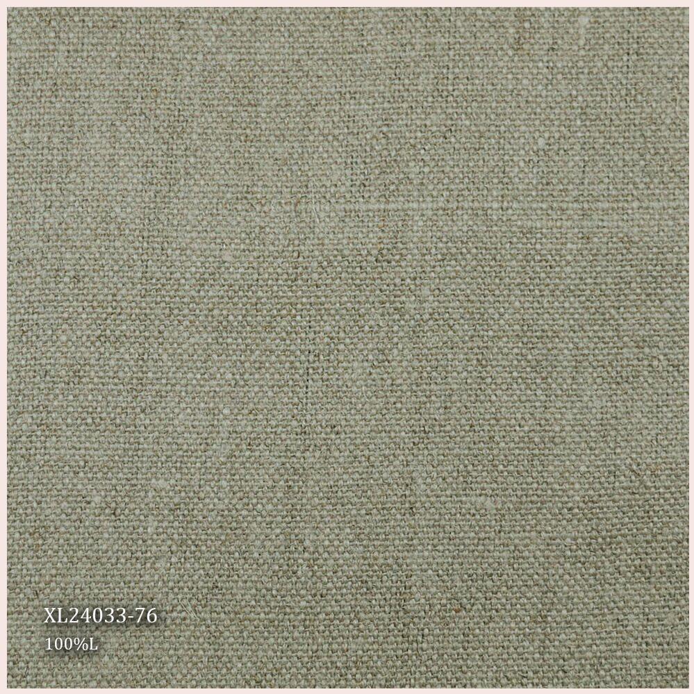 High Quality 100% Linen Fabric Organic Richly Textured Upholstery for Curtain Sofa Pillow Cover Furniture Bag Yarn Dyed Woven