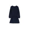 Polo Ralph Lauren Logo Bear Print Long Sleeve Dress Kids Dresses Blue 313916767-002