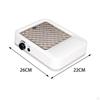 80W Eletric Nail Dust Cleaner Low Noise Manicure Collector White Sponge Pad