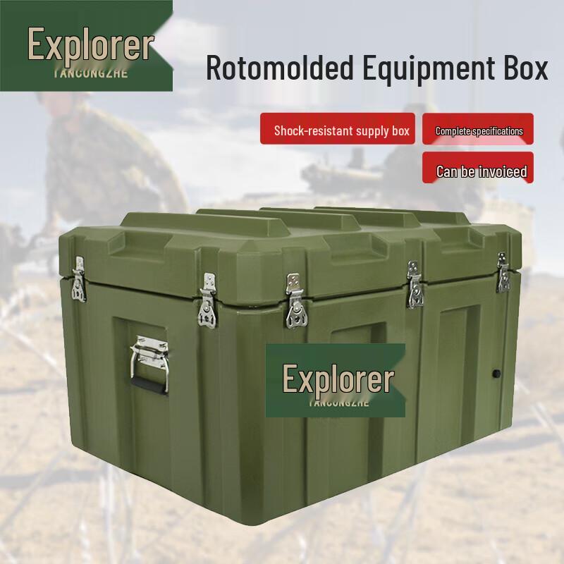 Explorer Heavy-Duty Rotomolded Equipment Transport Case