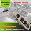 93570-2F200 Interruptor Elétrico Automático de Vidro Dianteiro Esquerdo do Motorista Compatível com Kia Spectra & Cerato 2004-2009, Interruptor Mestre Elétrico de Vidro do Lado do Motorista