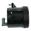 Motorcycle Oil Tank Cup Black Replacement Transparent Plastic For Triumph