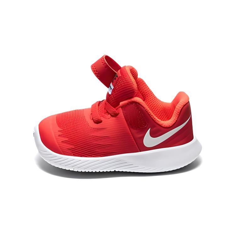Nike Star Runner 2 Slip-Resistant Cushioning Wear-Resistant Low-Top Toddler Shoes Red Infant And Toddler 907255-601
