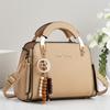 New PU Leather Handbags Structured High-end Ladies Handbag Multi-Compartment Vintage Tote Bag Gift