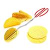 Tacos Shell Clamps With Long Handle Multipurpose Tacos Shell Forming Tongs with Plastic Handle Kitchen Accessory