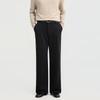 Earl Zall Men's Thickened Loose Fit Knit Straight Leg Pants