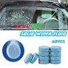 50Pcs Car Windshield Cleaning Effervescent Tablets Concentrated  Safe for Paint Auto Glass Cleaner for Daily Car Maintenance