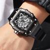 Large Dial Luminous Waterproof Quartz Watch - Men's Trendy Student Timepiece