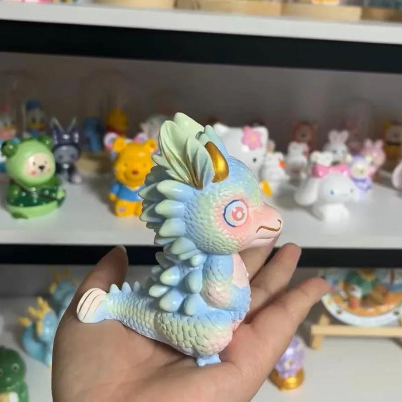 Cute Baby Dragon Plaster Graffiti Model Silicone Mold DIY Animal Template for Cast Cement Gift,3D Dragon Concrete Candle Molds