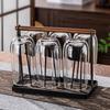 Handun Heat-Resistant Double Wall Glass Tea Set