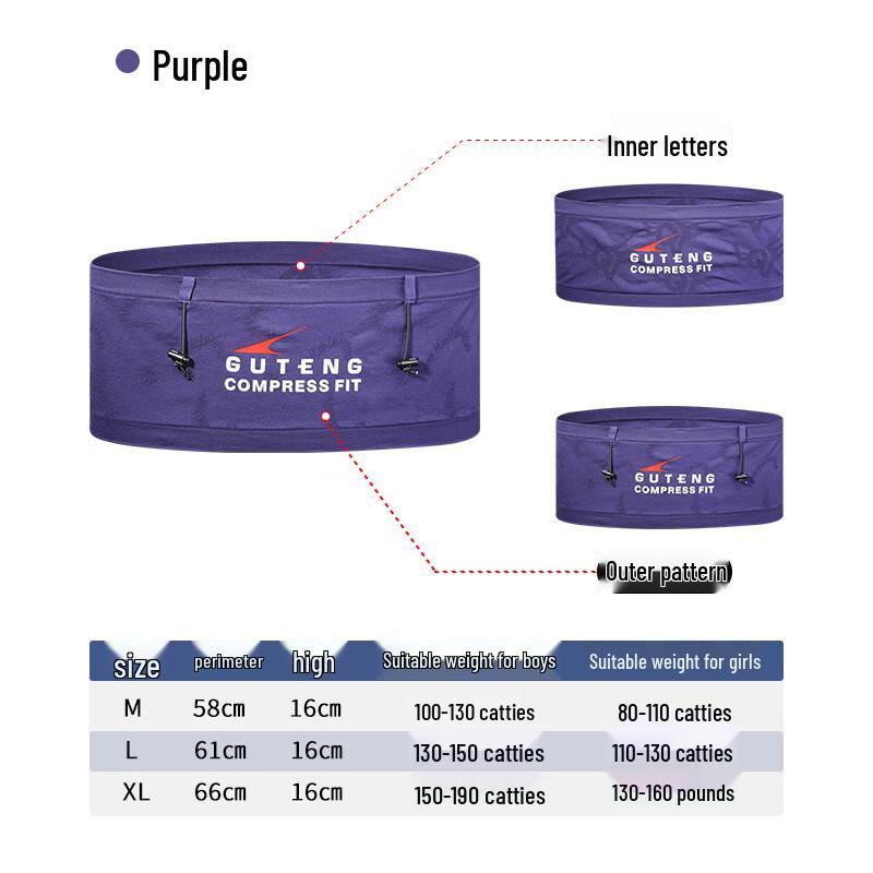 WEZHO High Elastic Sports Waist Bag