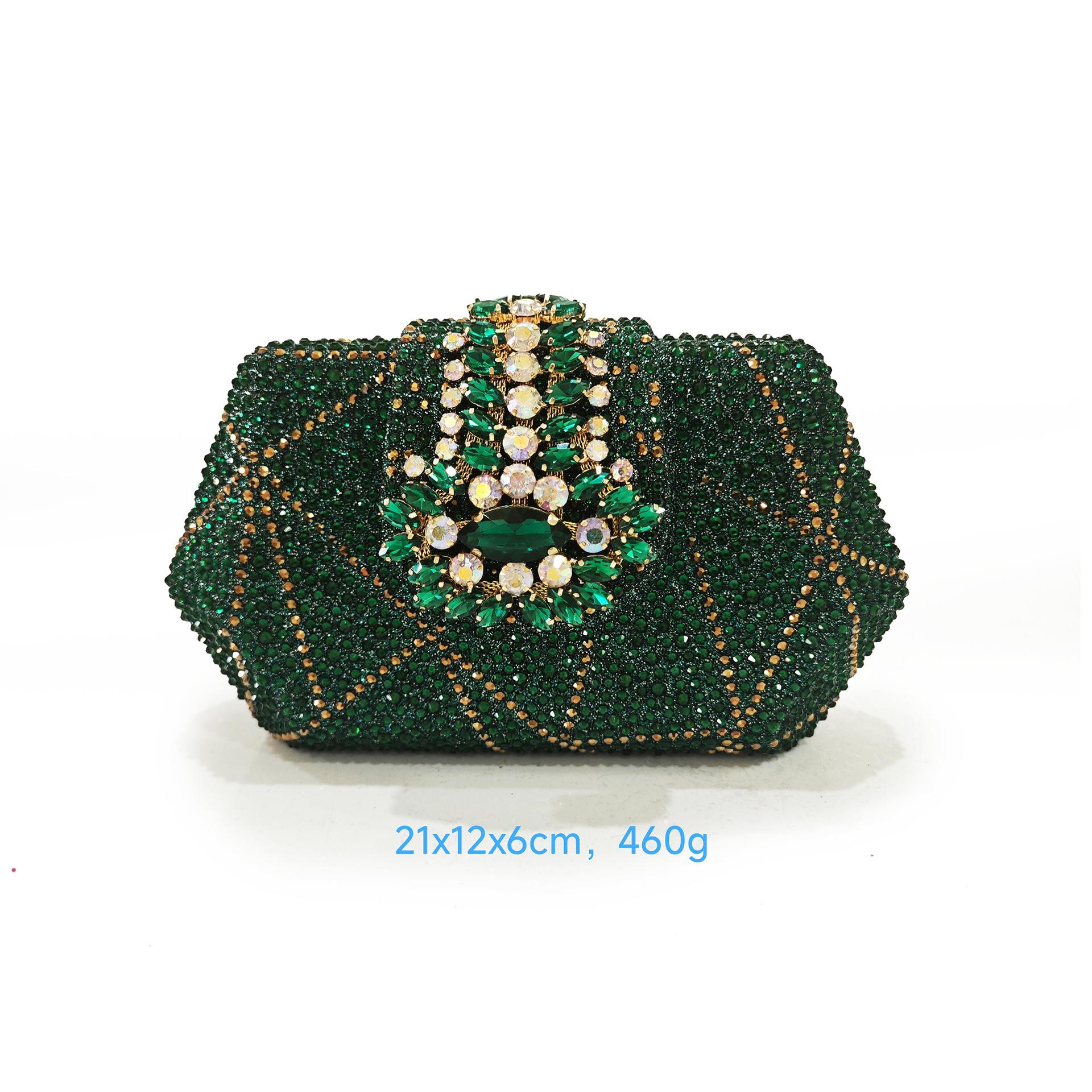 

Fashion Women s Diamond-shaped Rhinestone Party clutch Bag, Handbag withLong Chain, Lady Everning Handbag Clutch Bag