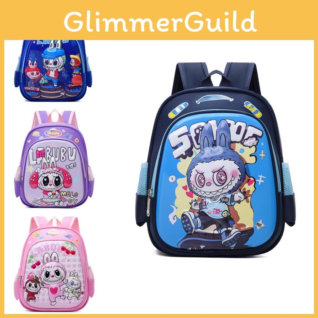 Shell Eyecatching Hard Backpack For Children With Playful Cartoon Characters