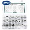 520pcs580pcs620pcs684pcs180pcs360pcs900pc Flat Washer Set 304 Stainless Steel