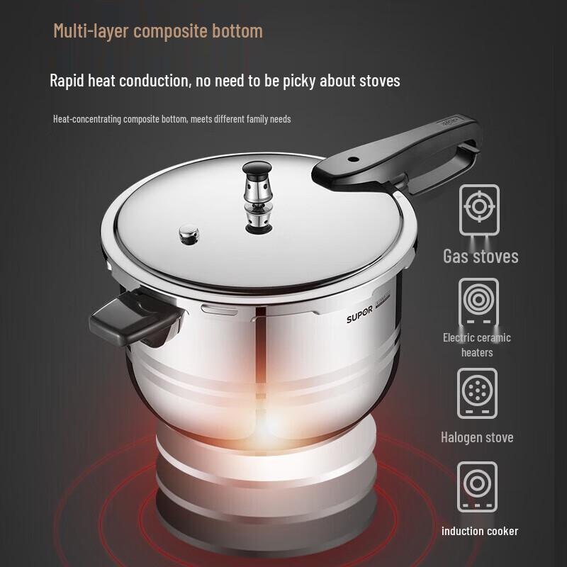 SUPOR YW183FA1 18cm Gas Pressure Cooker
